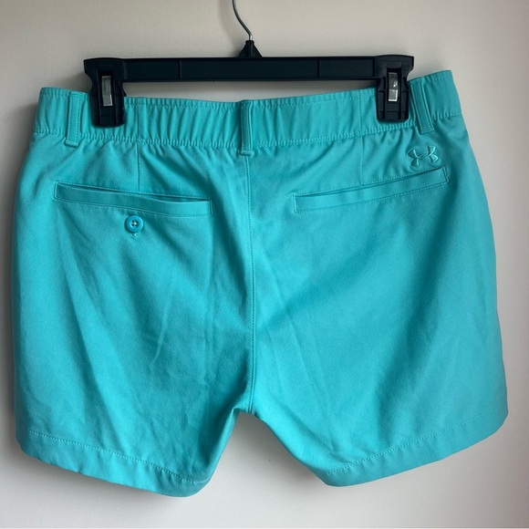 Under Armour Blue Athletic Shorts Lightweight Elastic Waist - Size 8 - Picture 3 of 12